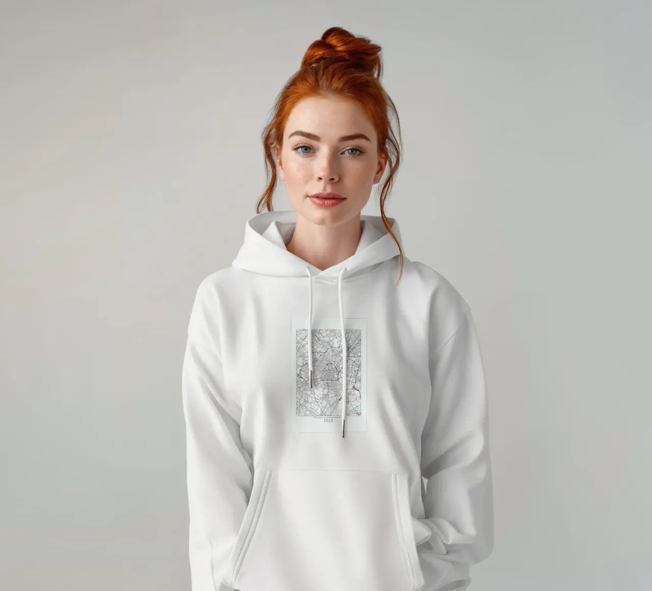 Lille Minimal felpa con cappuccio da Hubert Roguski