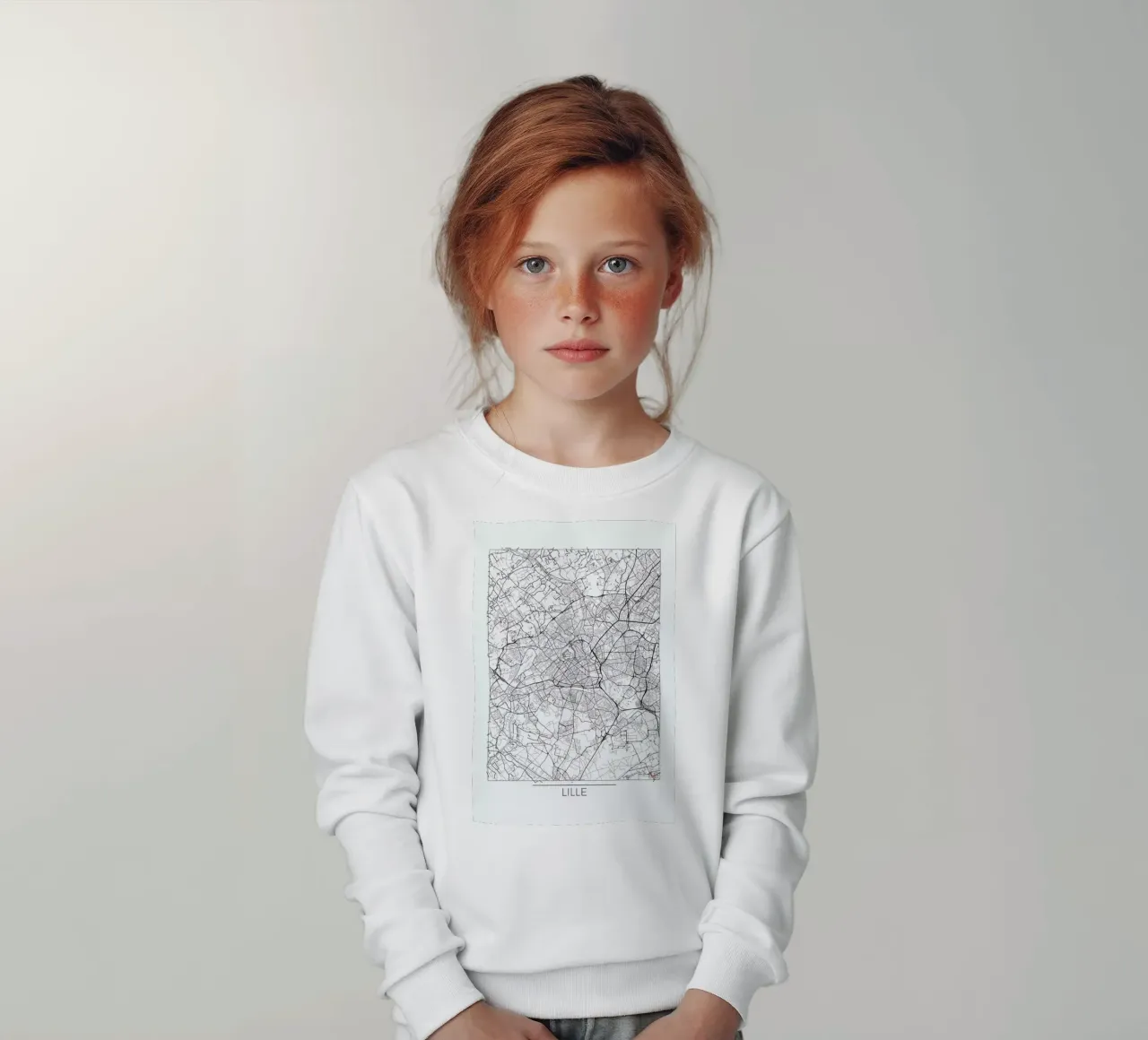 Lille Minimal felpa bambino da Hubert Roguski