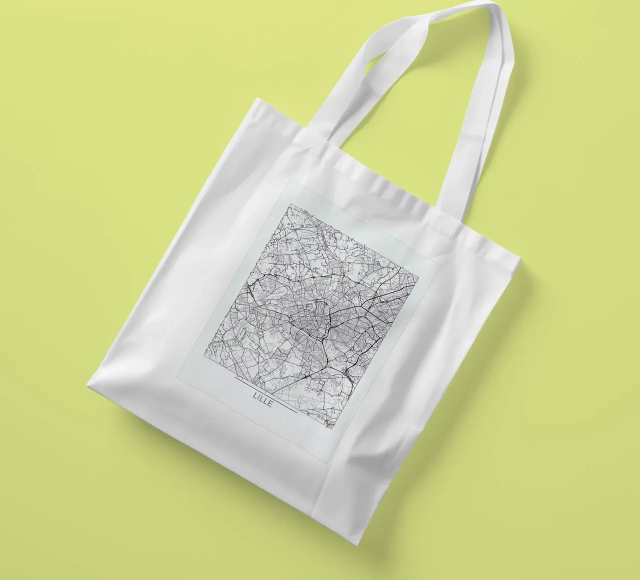 Lille Minimal borsa in juta da Hubert Roguski