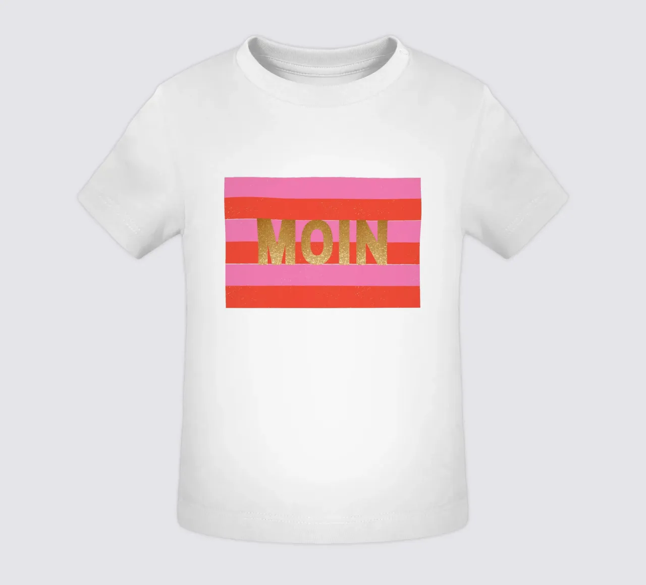 Moin in Glitzer maglietta neonato da Ohkimiko