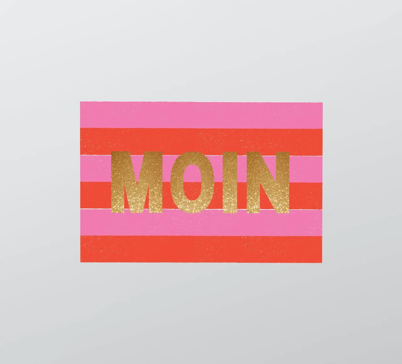 Moin in Glitzer adesivo da Ohkimiko