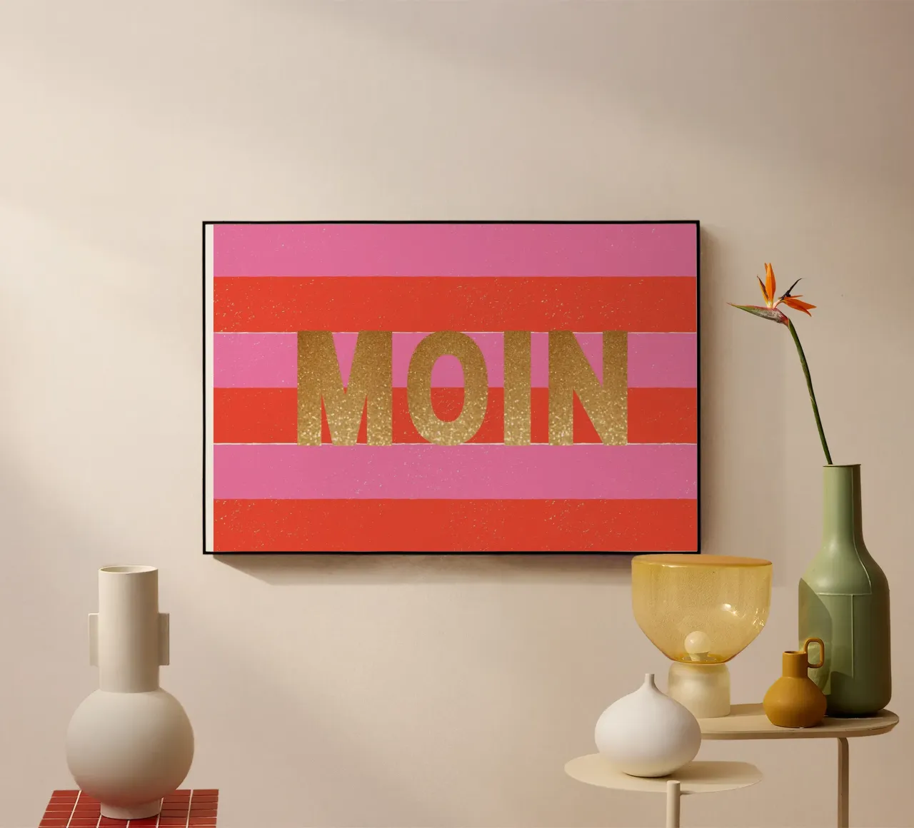 Moin in Glitzer plexiglass da Ohkimiko