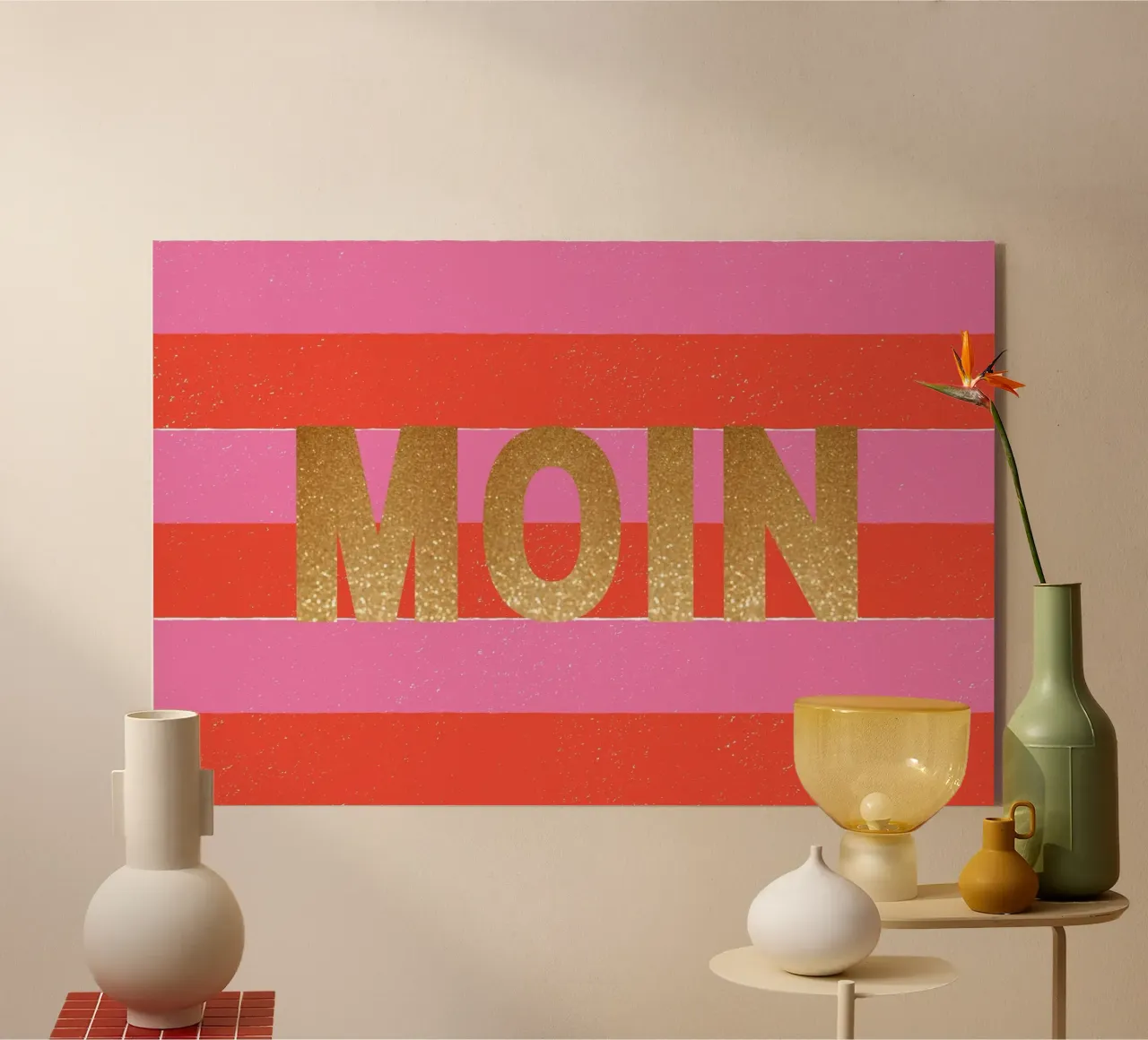 Moin in Glitzer plexiglass da Ohkimiko