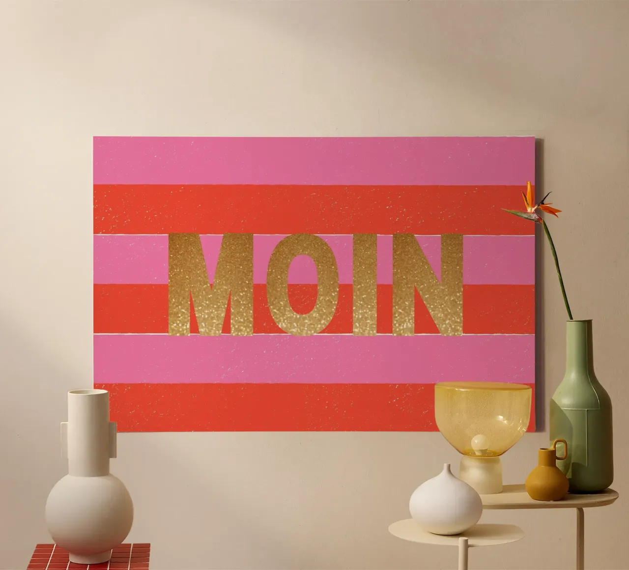 Moin in Glitzer tela da Ohkimiko