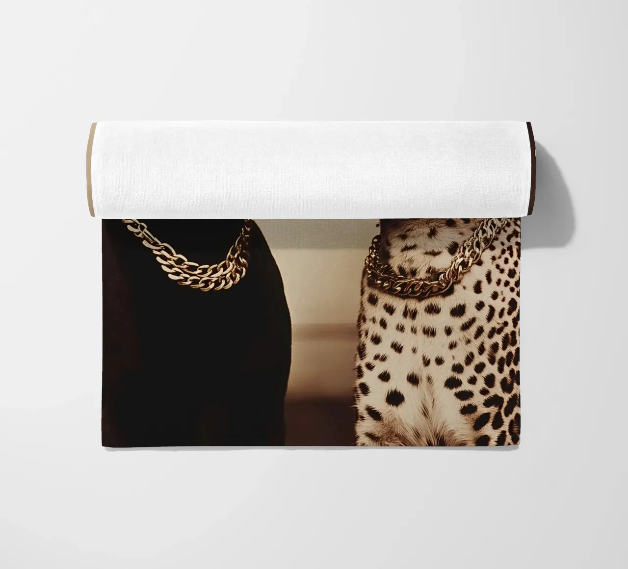 Pantera e Leopardo telo mare da IamHomeStudio