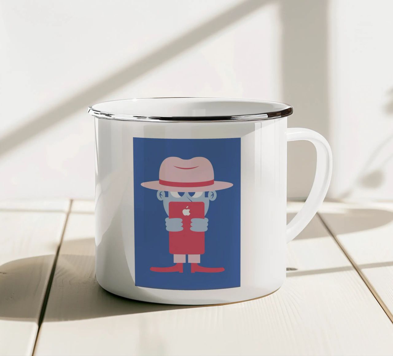 Hypnotized tazza in smalto da The Poster Kid