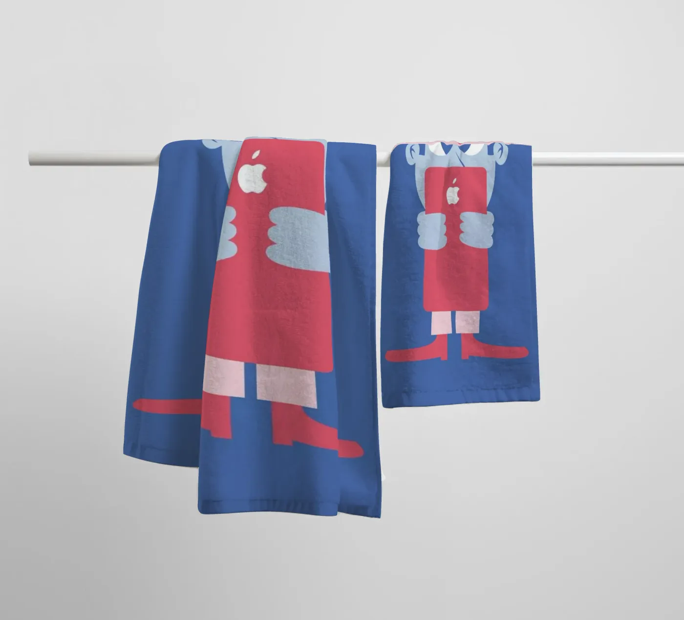 Hypnotized towel by The Poster Kid