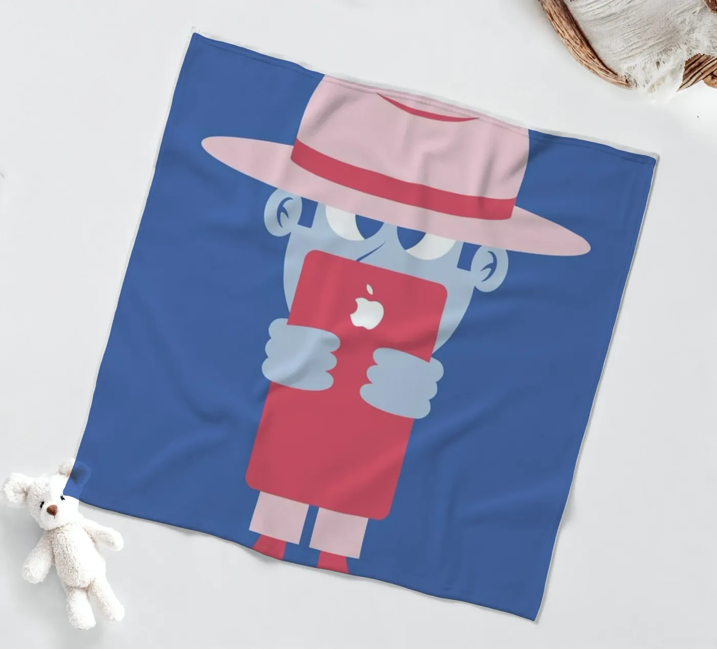 Hypnotized fleece blanket by The Poster Kid