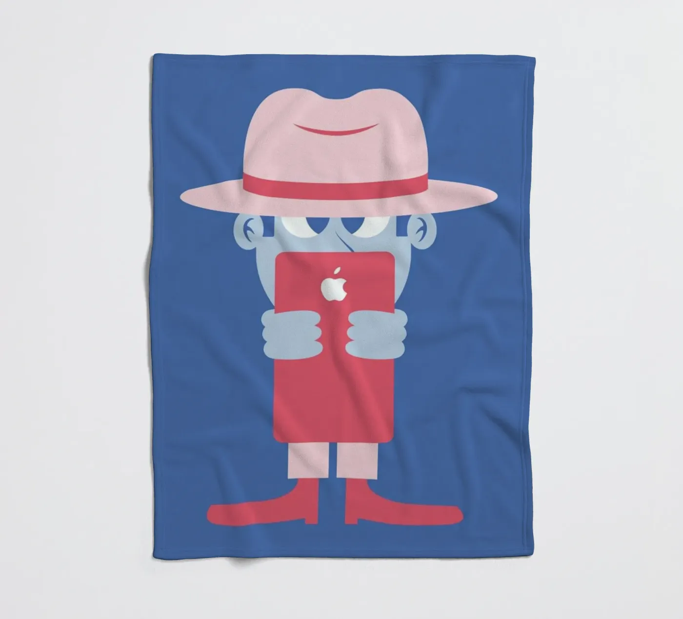 Hypnotized fleece blanket by The Poster Kid