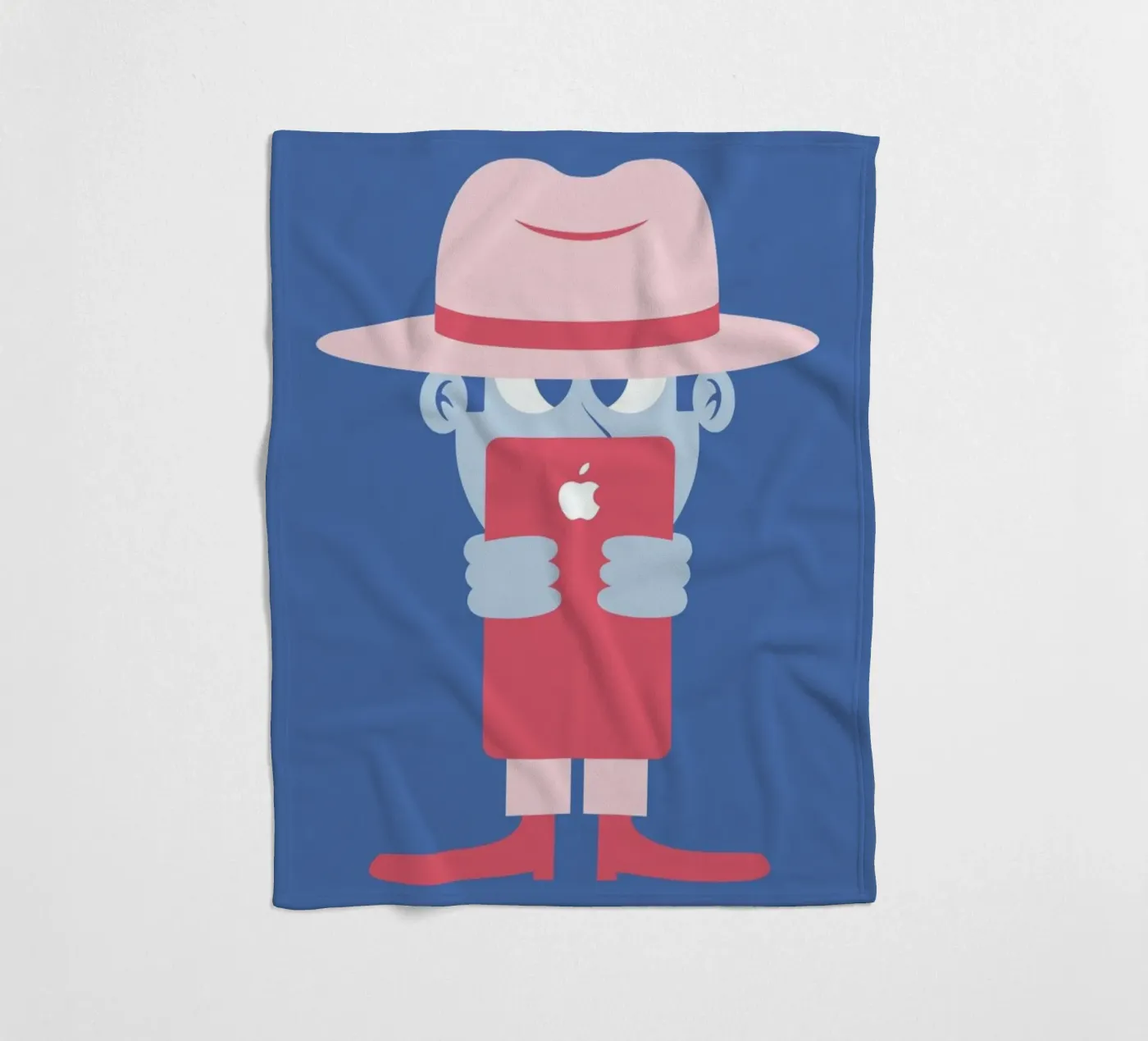 Hypnotized fleece blanket by The Poster Kid