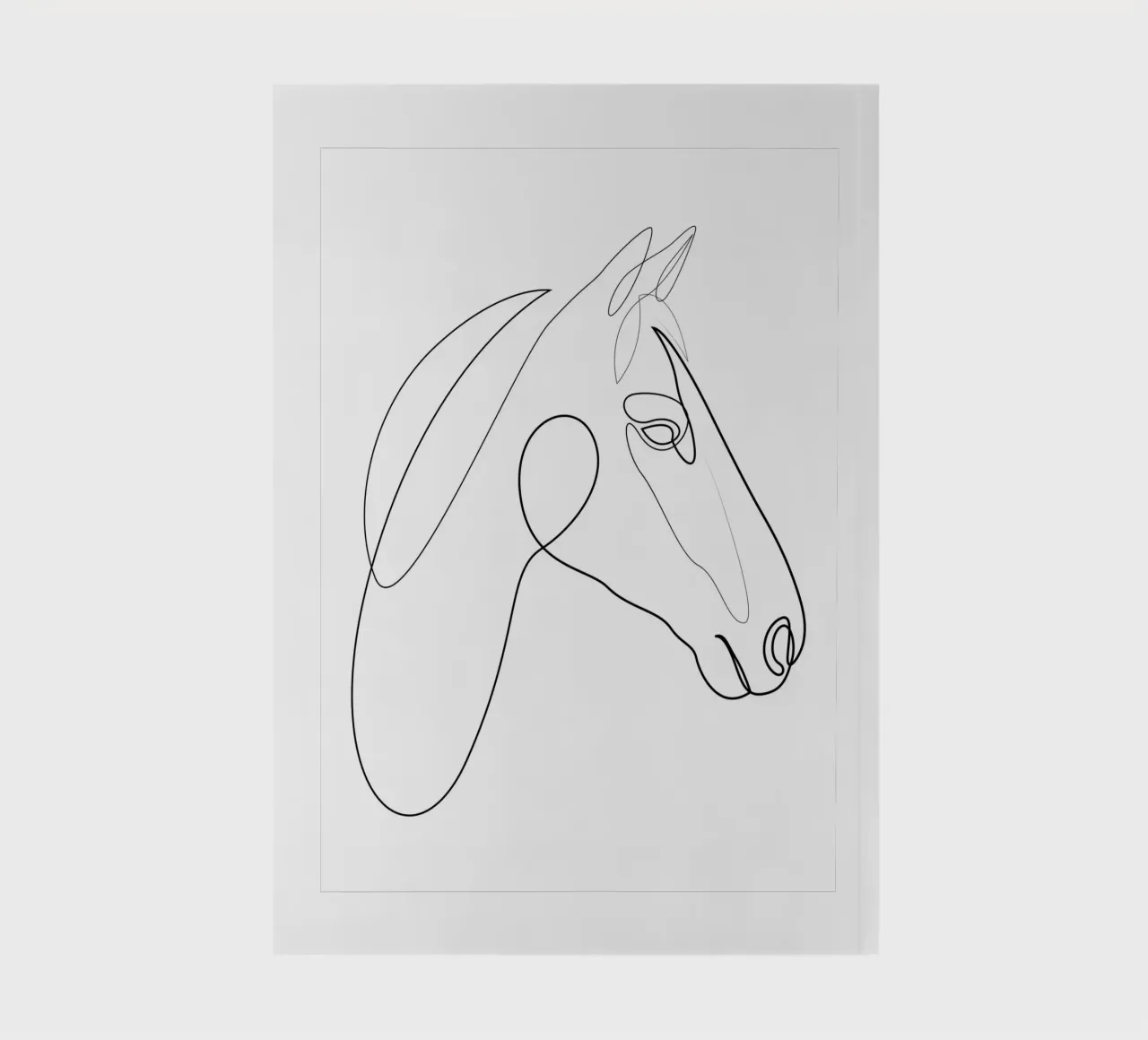 H3 - cavallo di una linea diario da Addillum