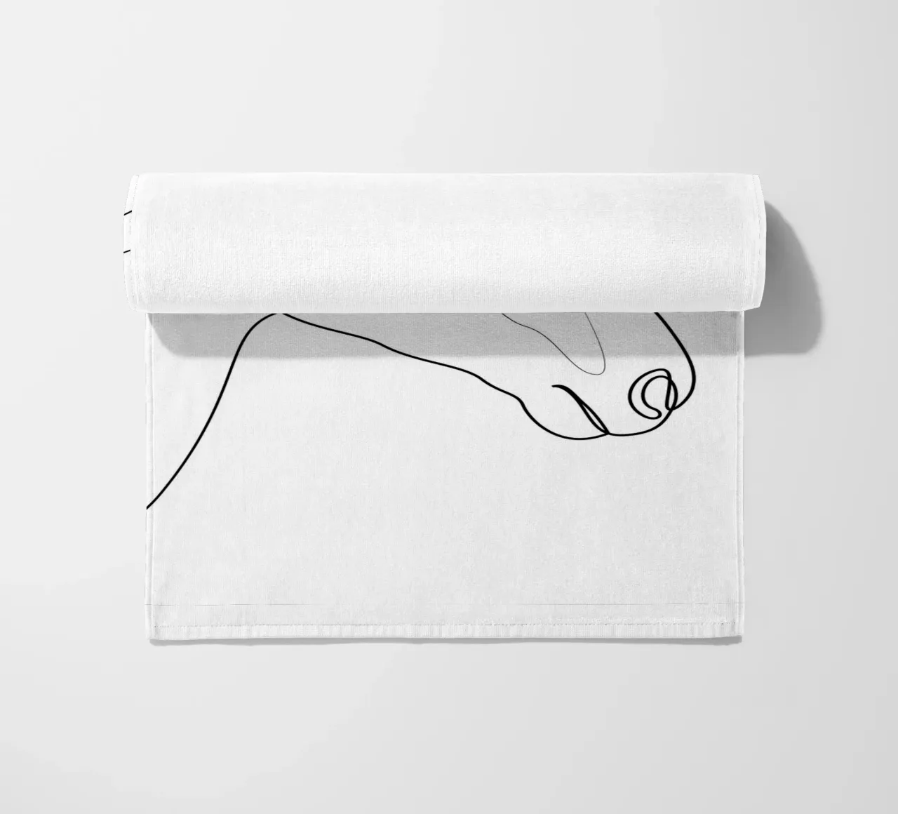 H3 - cavallo di una linea telo mare da Addillum