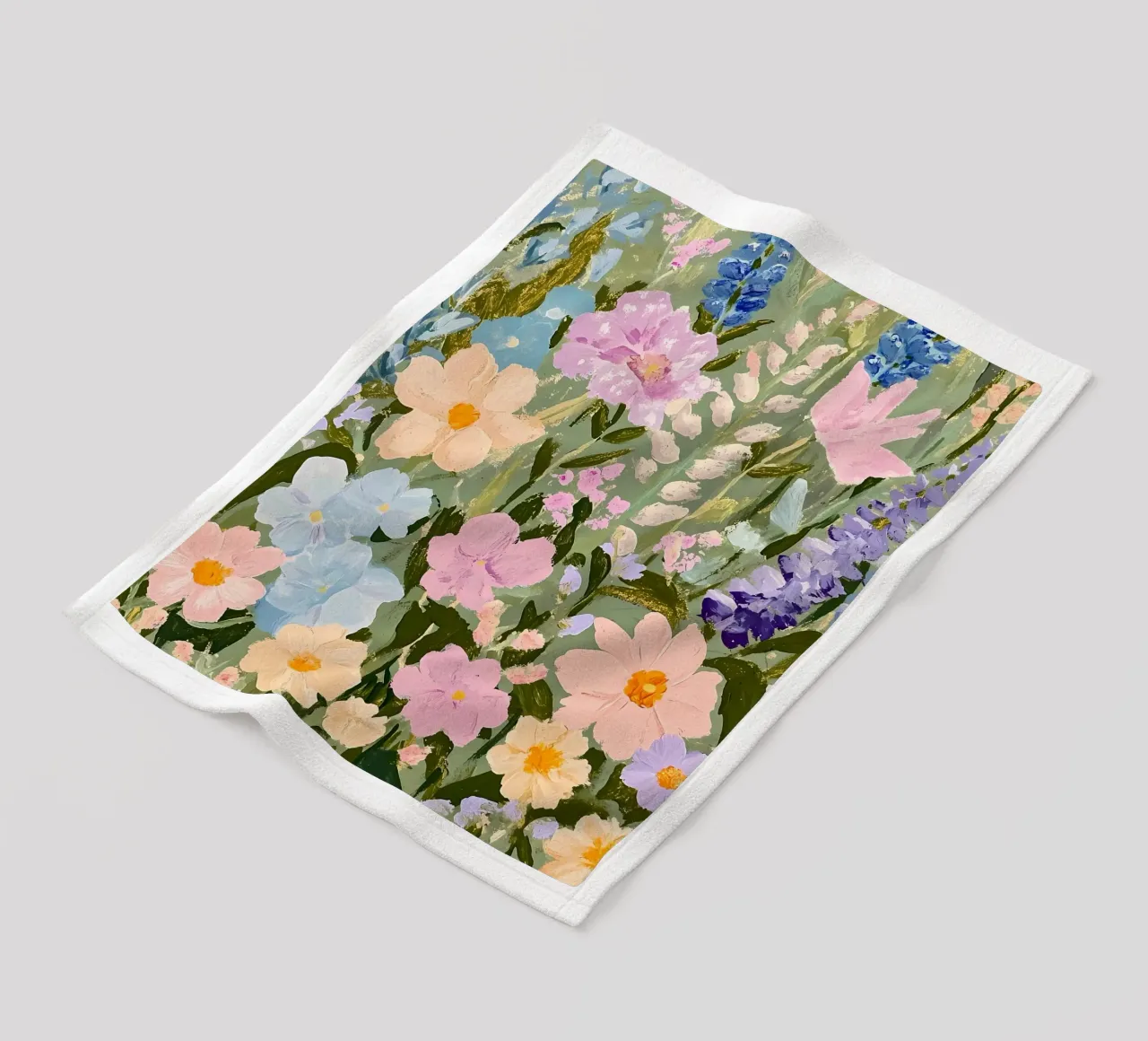 Campo di fiori di primavera coperta in pile da IamHomeStudio