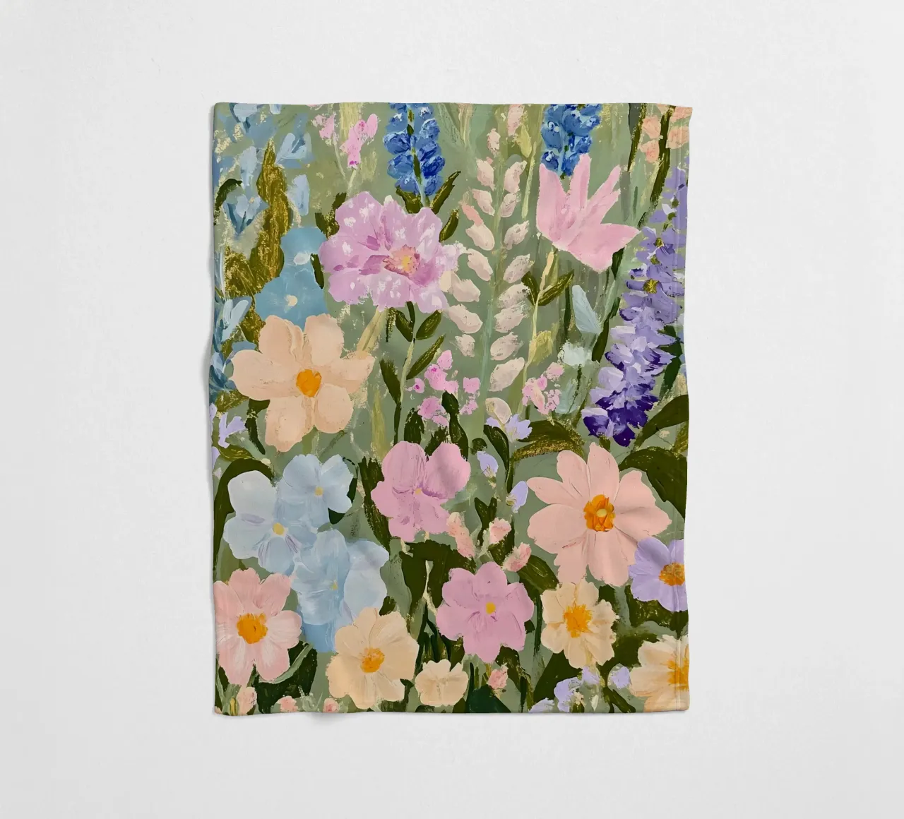 Campo di fiori di primavera coperta in pile da IamHomeStudio