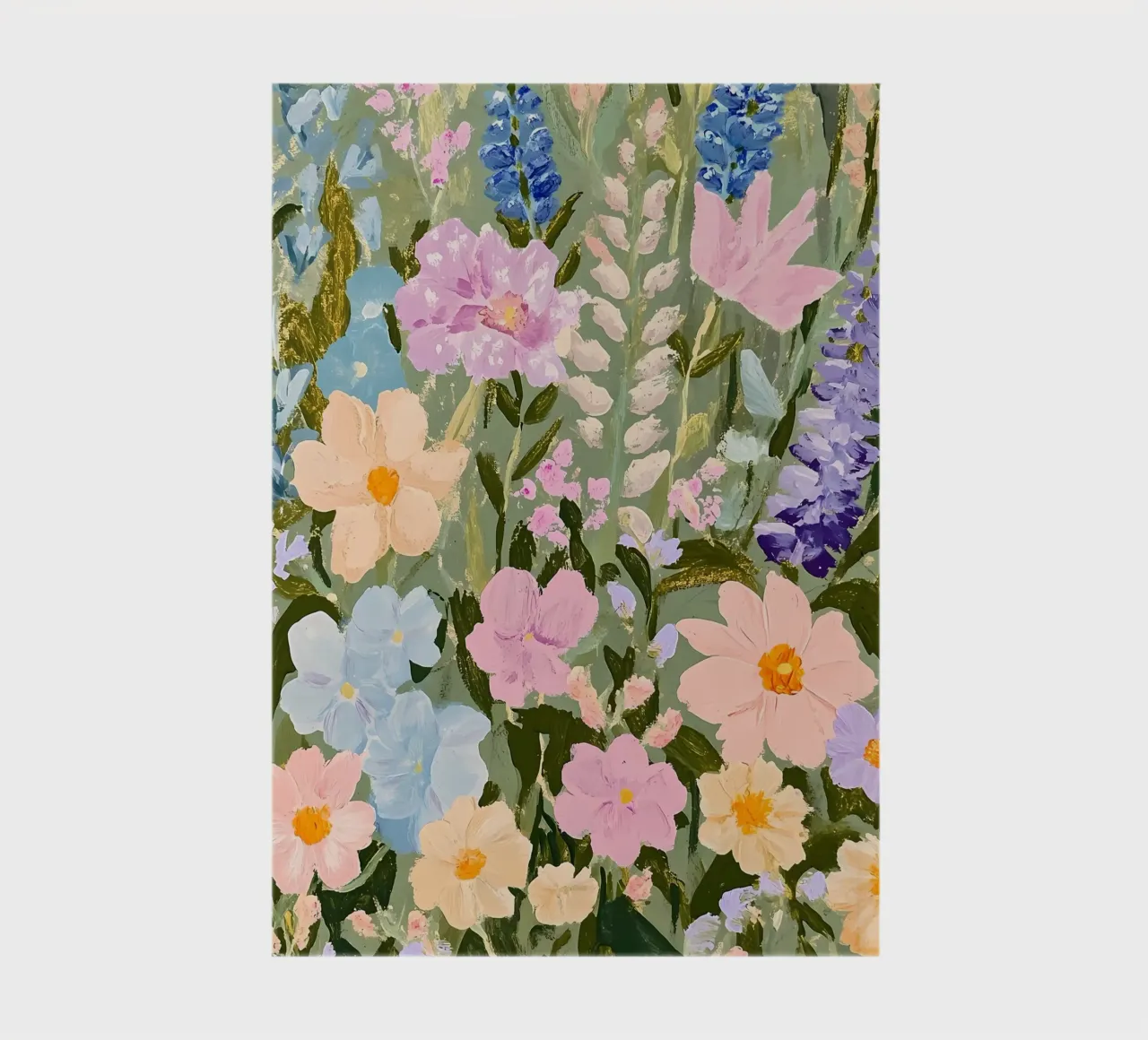Spring Flowers Field notebook by IamHomeStudio