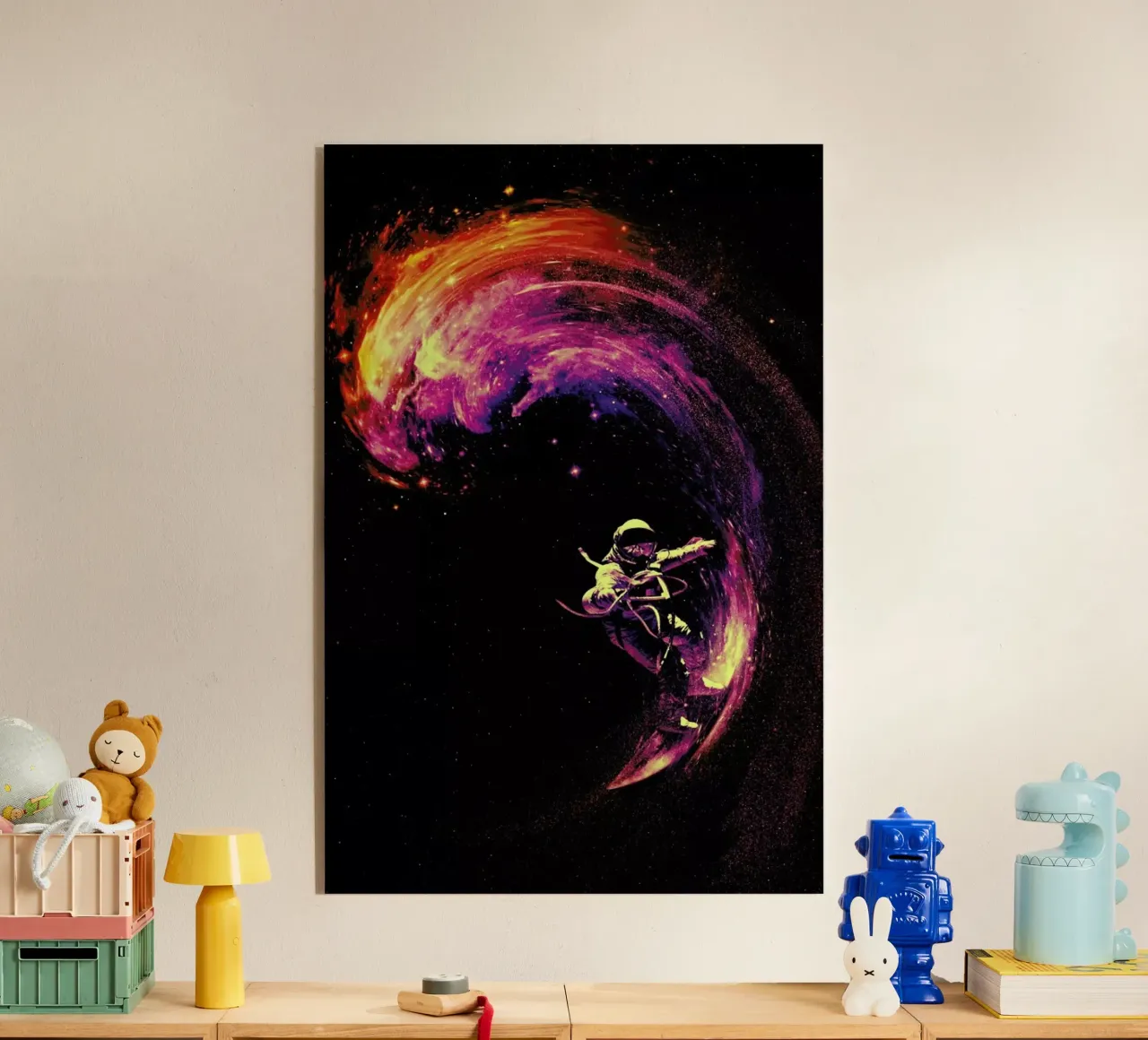 Space Surfing acrylic glass by Nicebleed