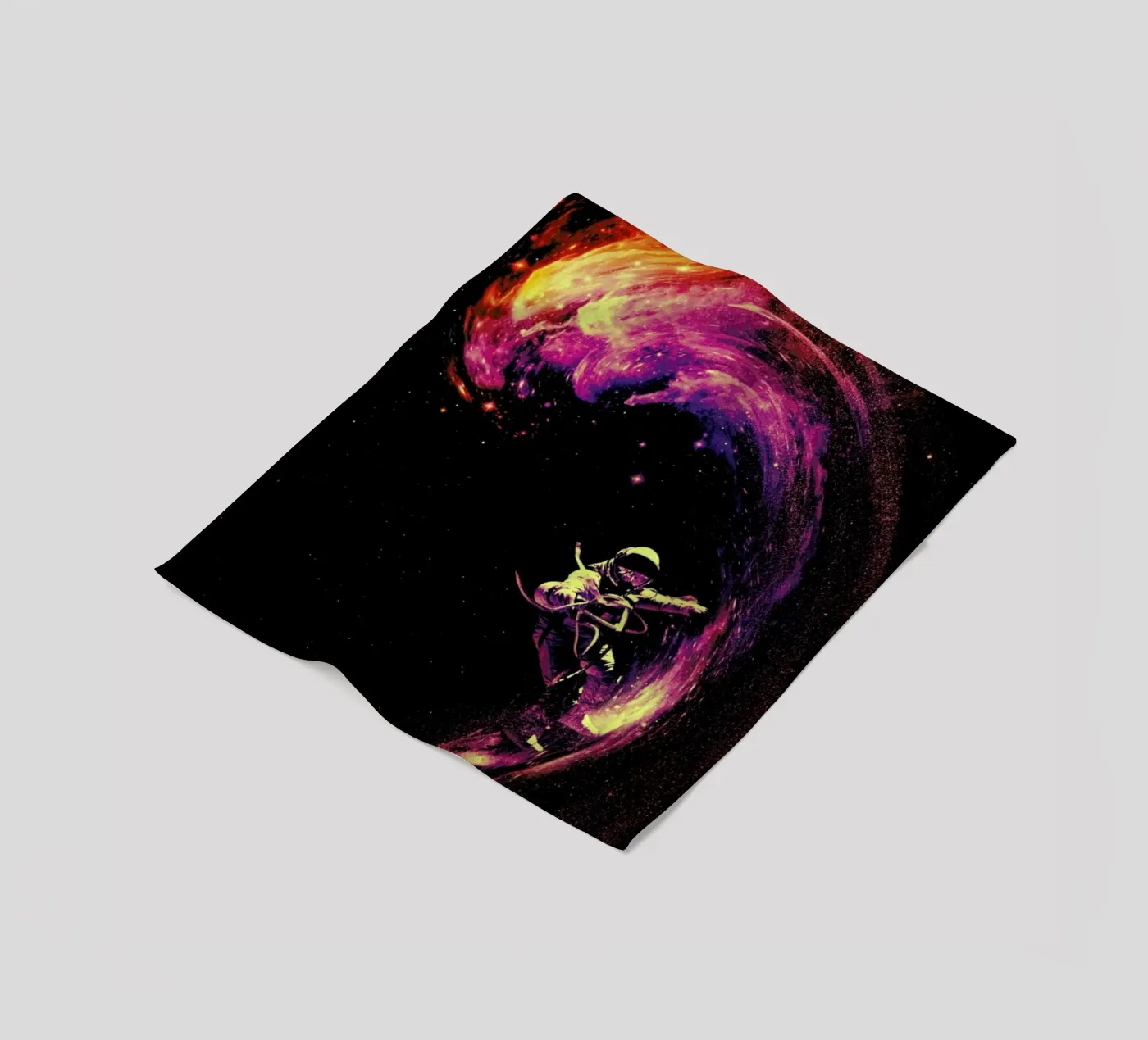 Space Surfing fleecedeken van Nicebleed