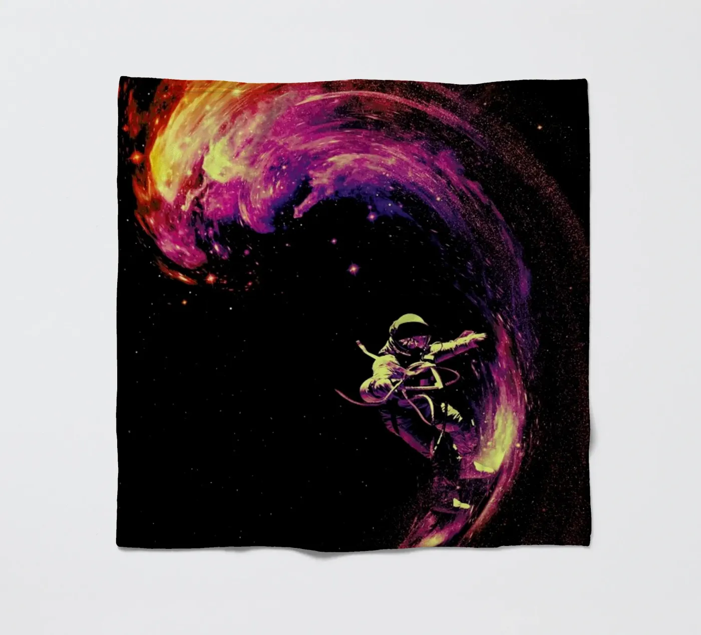 Space Surfing fleecedeken van Nicebleed