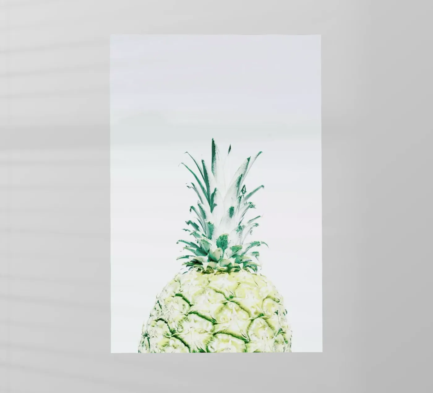 Pineapple backlit film by Victoria Frost