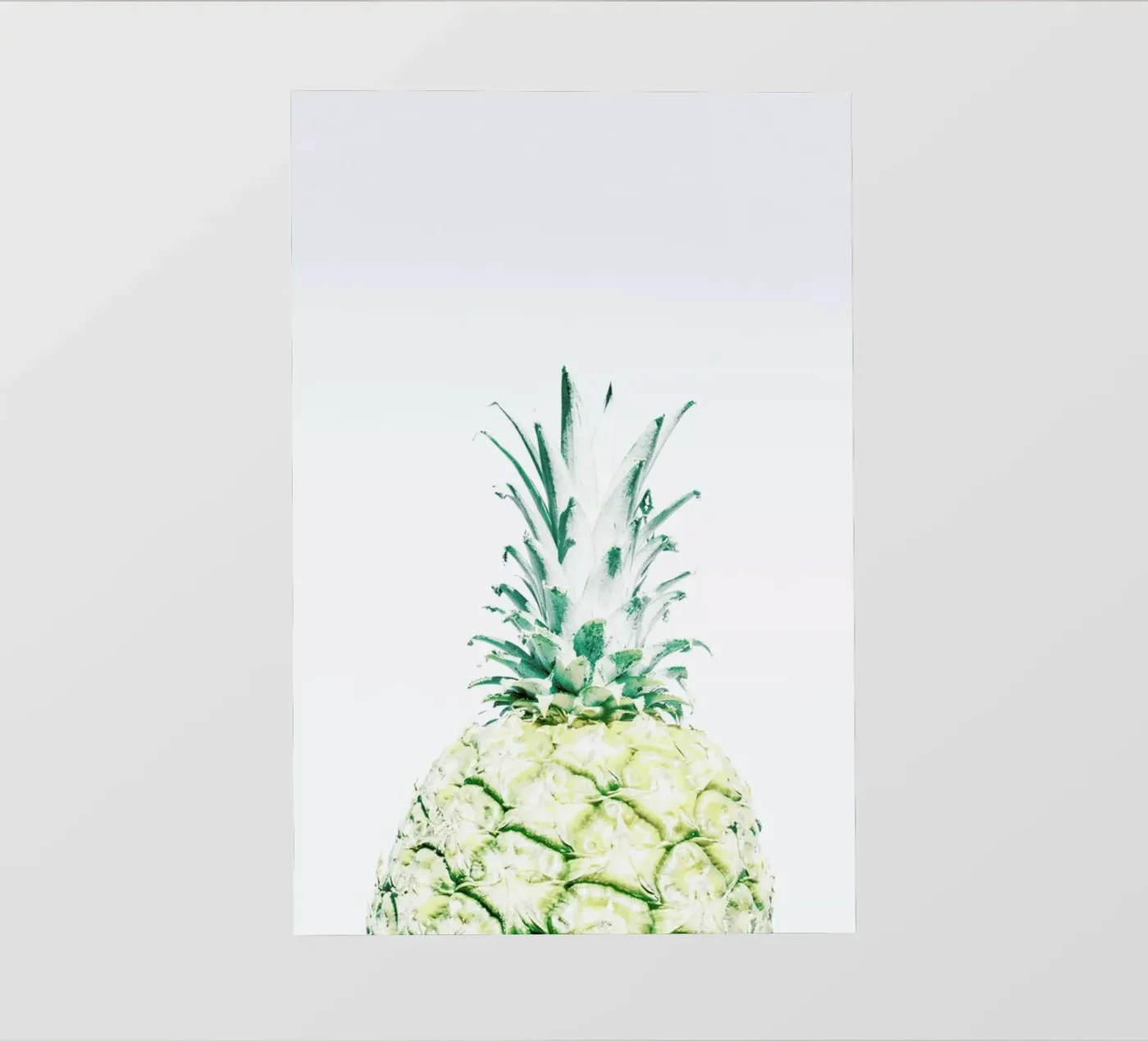 Pineapple pellicola backlit da Victoria Frost