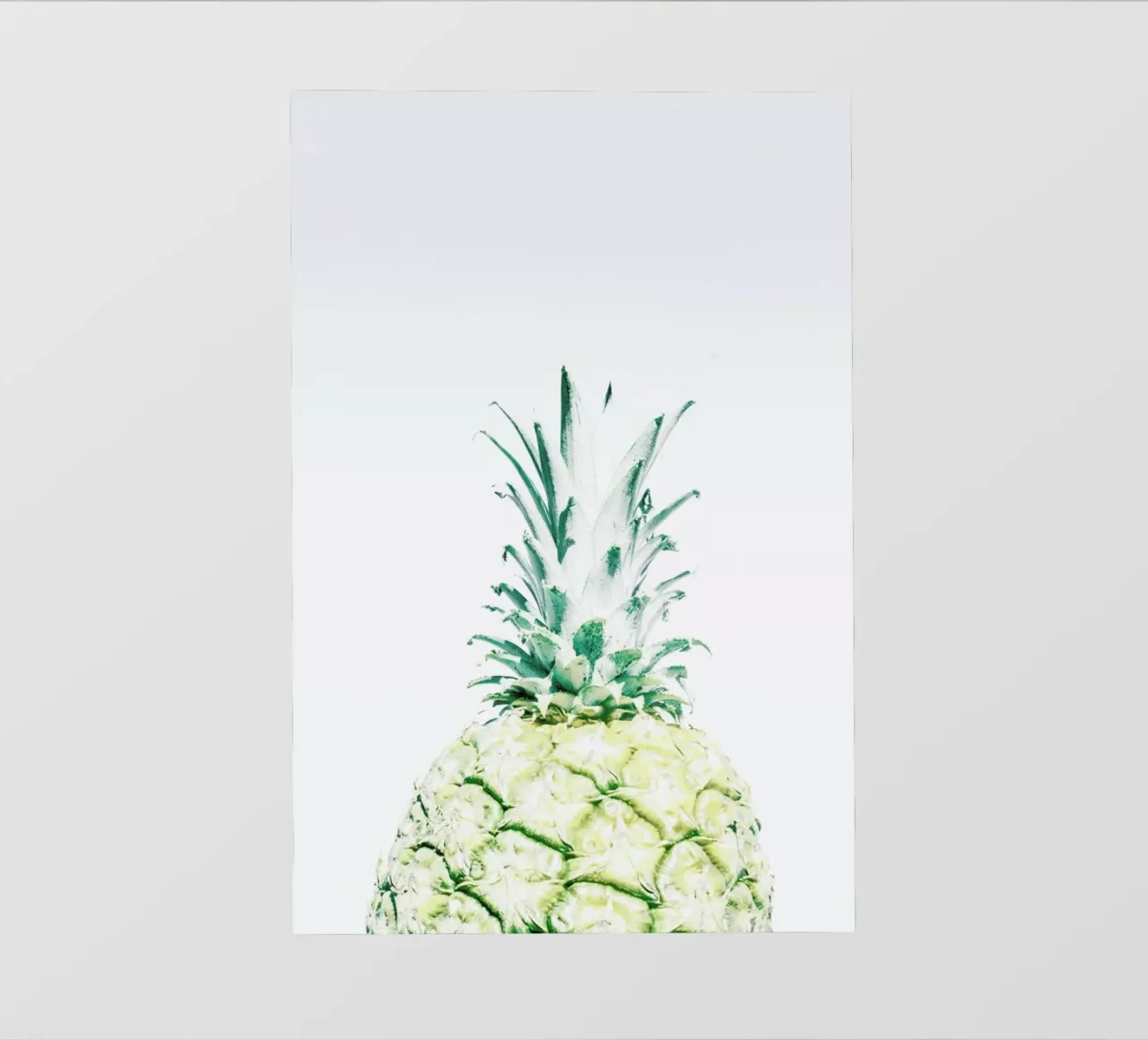 Pineapple pellicola backlit da Victoria Frost