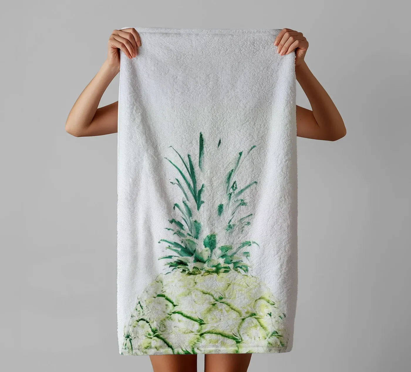 Pineapple towel by Victoria Frost