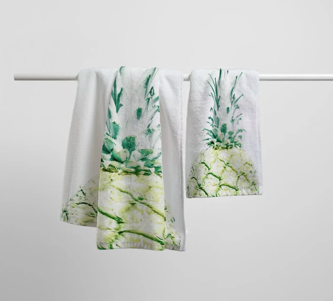 Pineapple towel by Victoria Frost