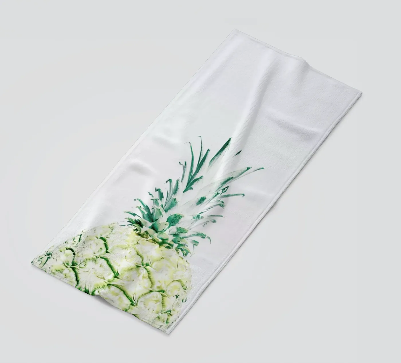 Pineapple beach towel by Victoria Frost