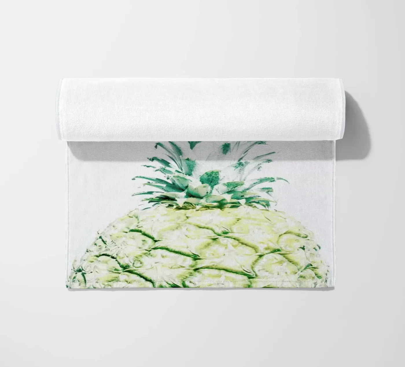 Pineapple beach towel by Victoria Frost