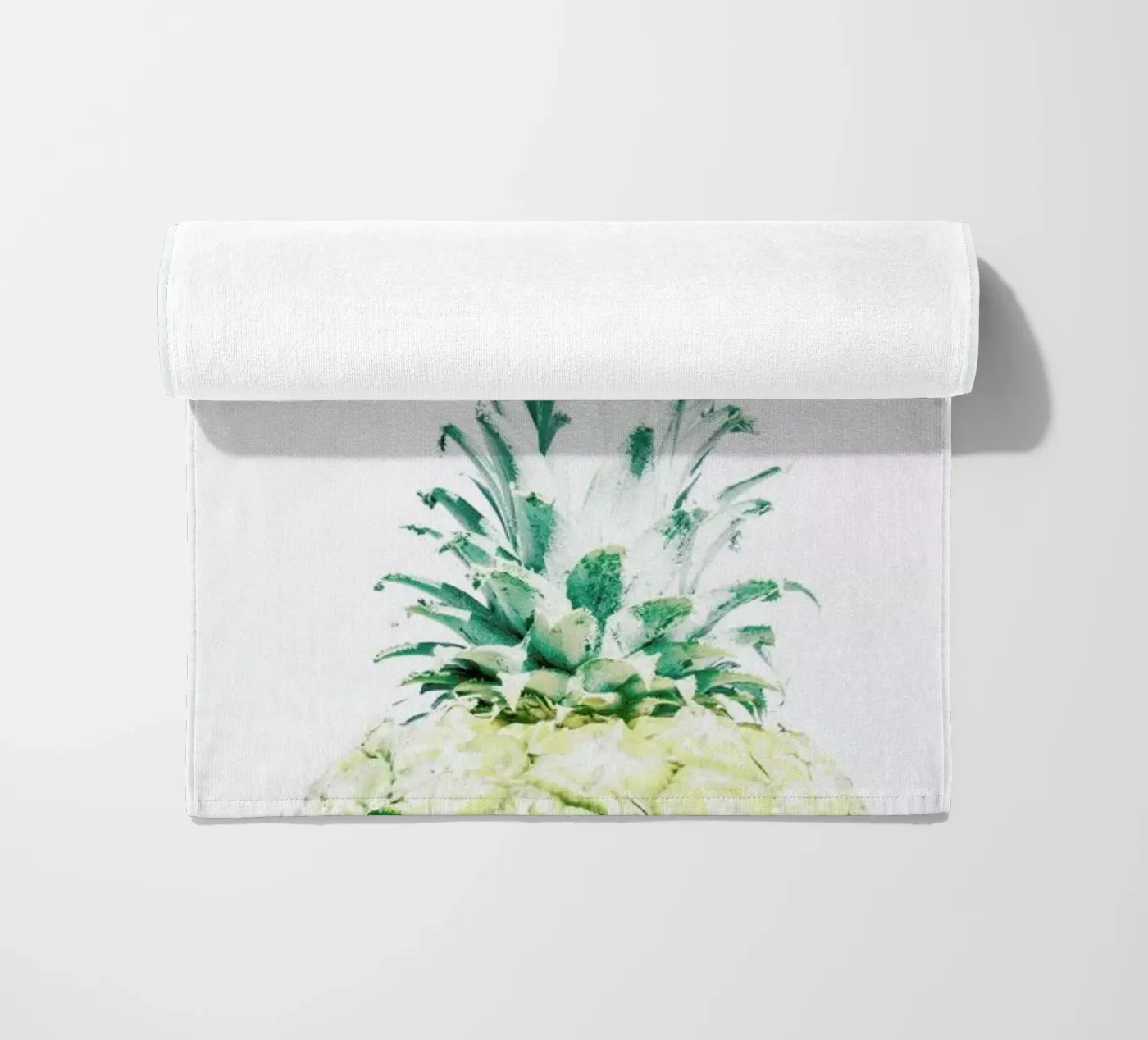 Pineapple beach towel by Victoria Frost