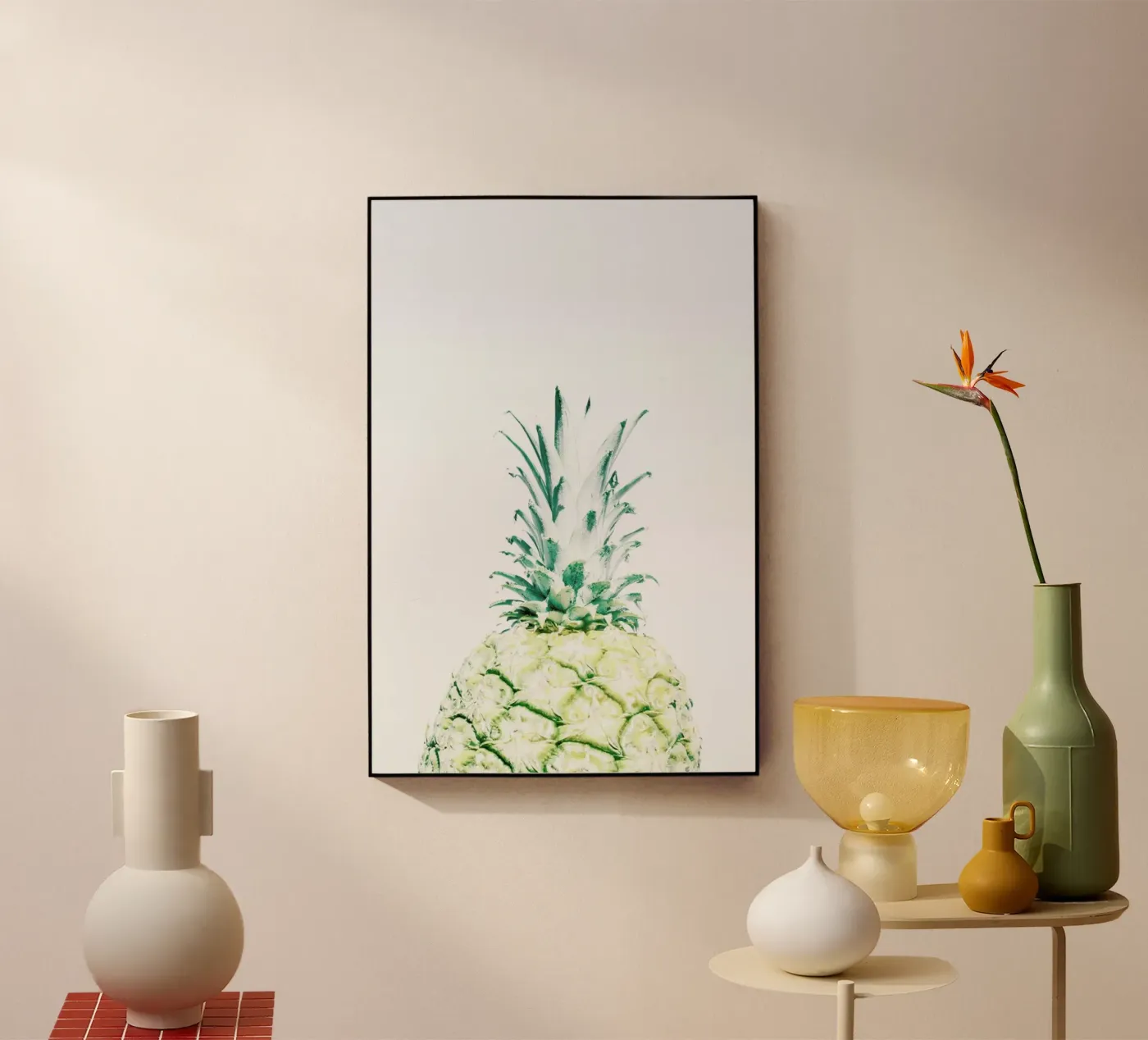 Pineapple acryl van Victoria Frost