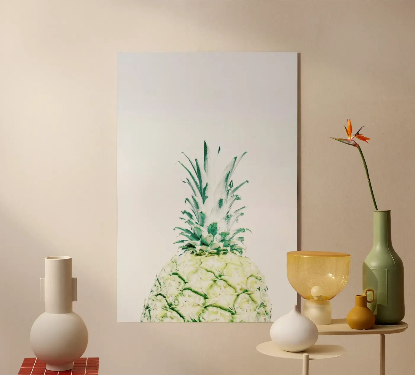 Pineapple acryl van Victoria Frost