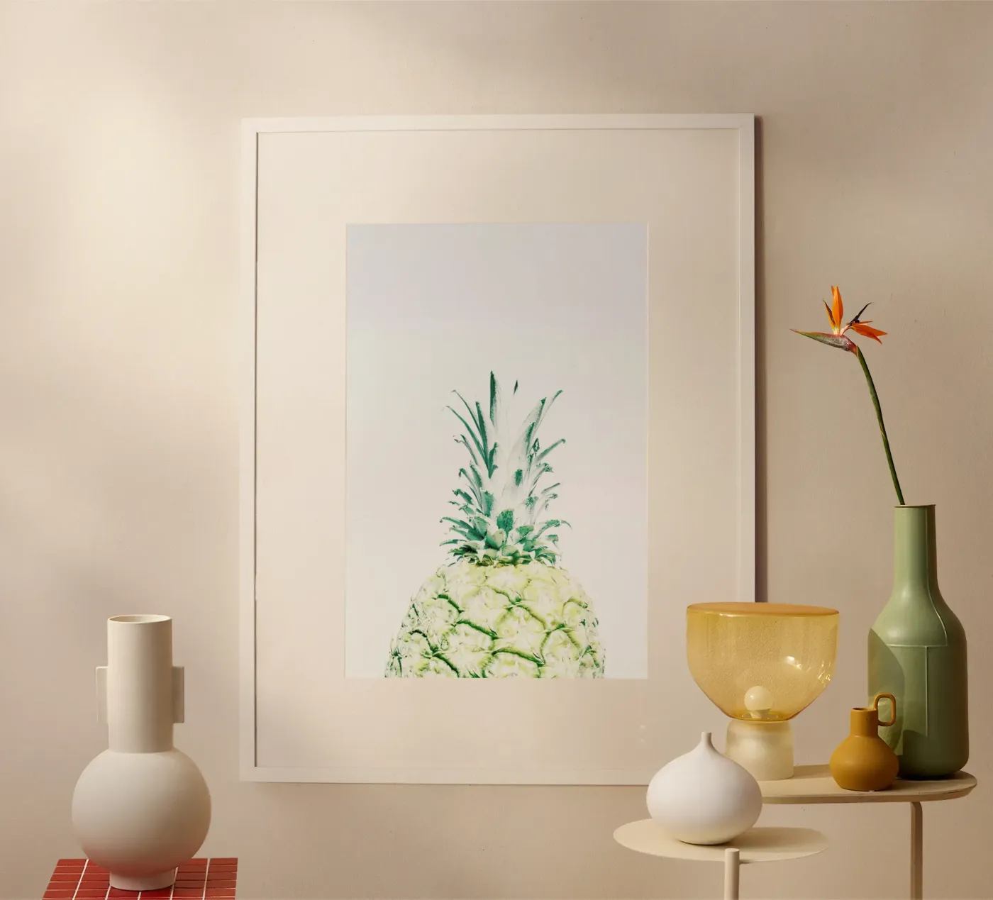 Pineapple poster de Victoria Frost