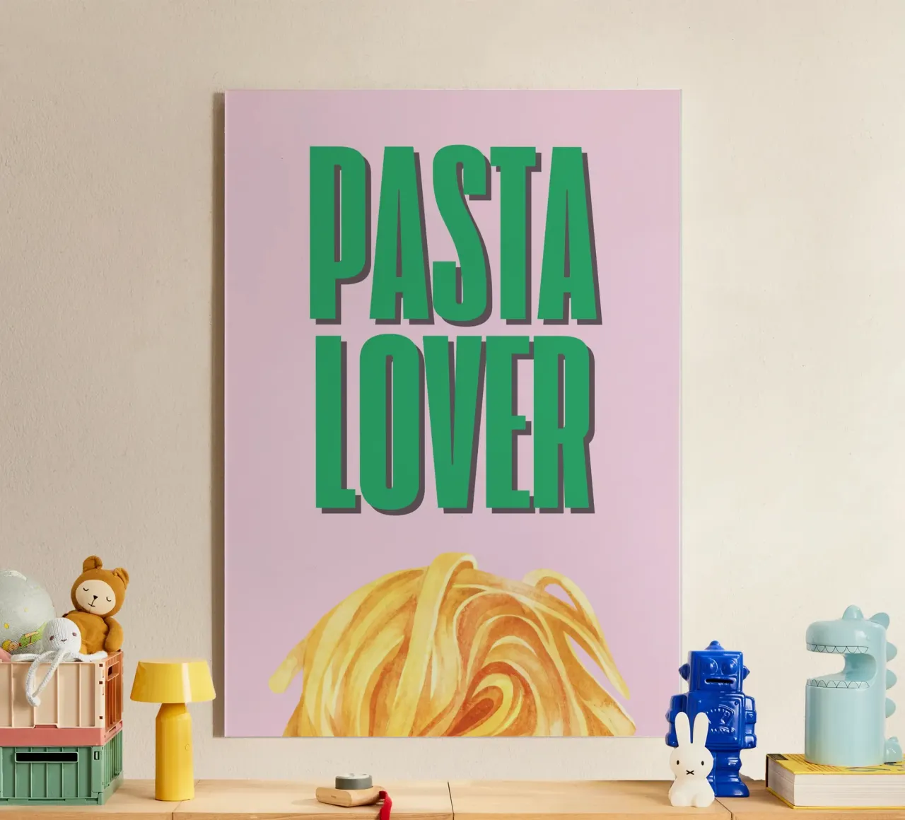 Pasta Lover plexiglass da IamHomeStudio