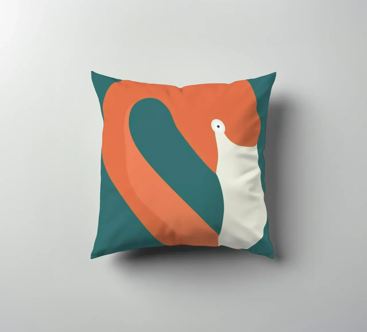 Flamingo Portræt cuscino da Swen Swensøn