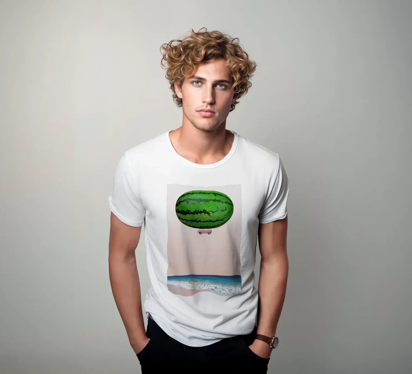 Melon Ship t-shirt da Lemon-apes