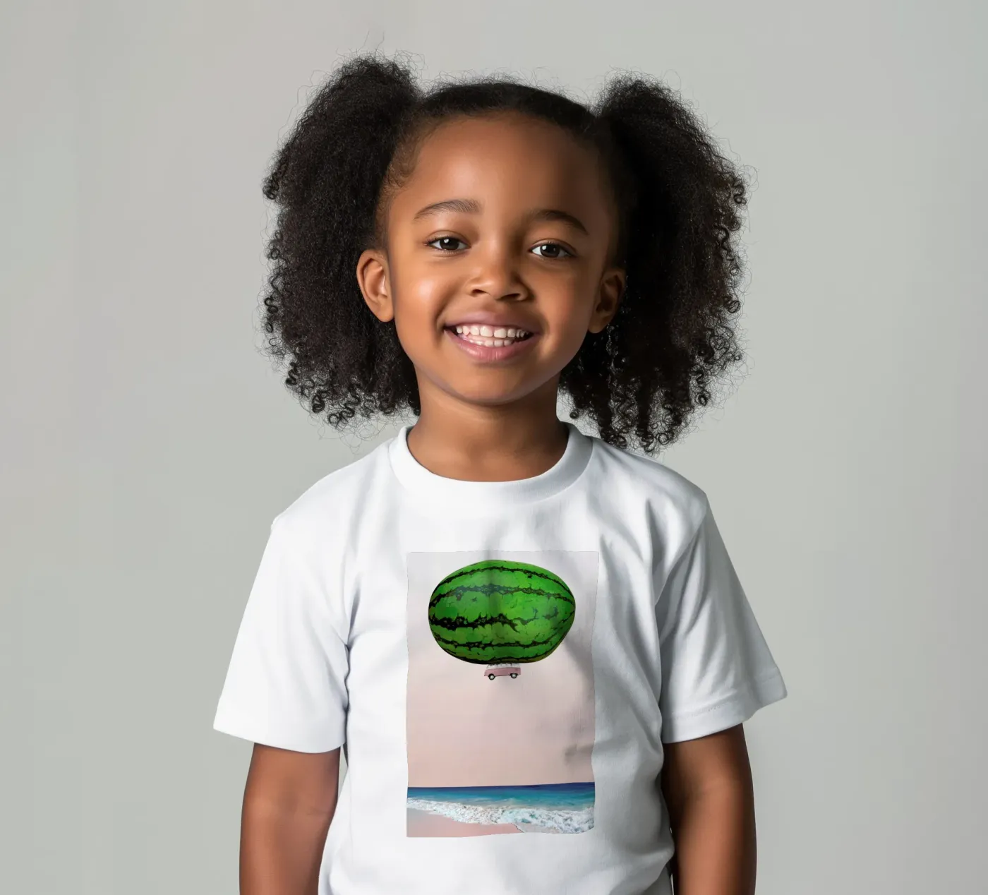 Melon Ship kinder t-shirt van Lemon-apes