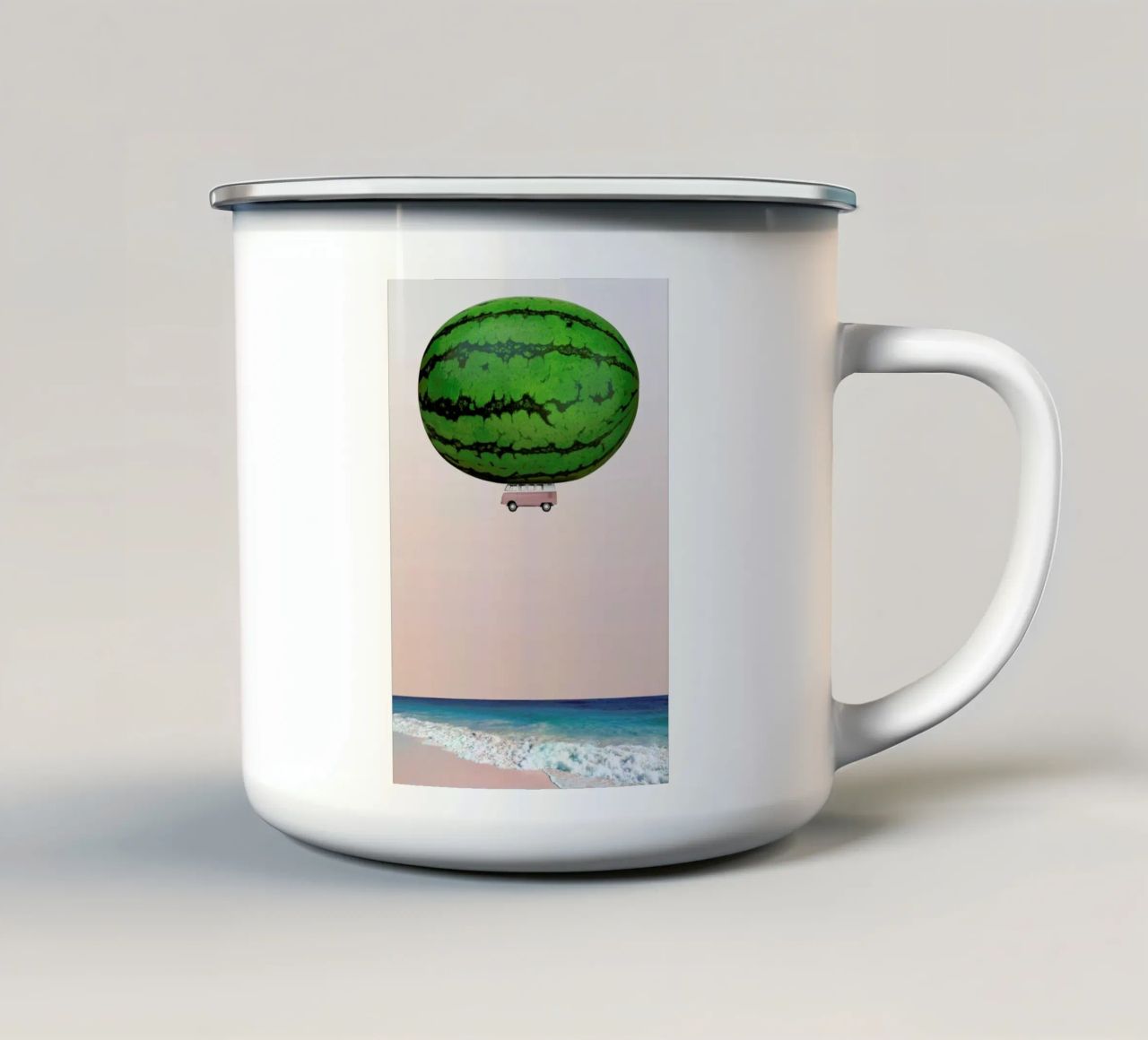 Melon Ship tazza in smalto da Lemon-apes