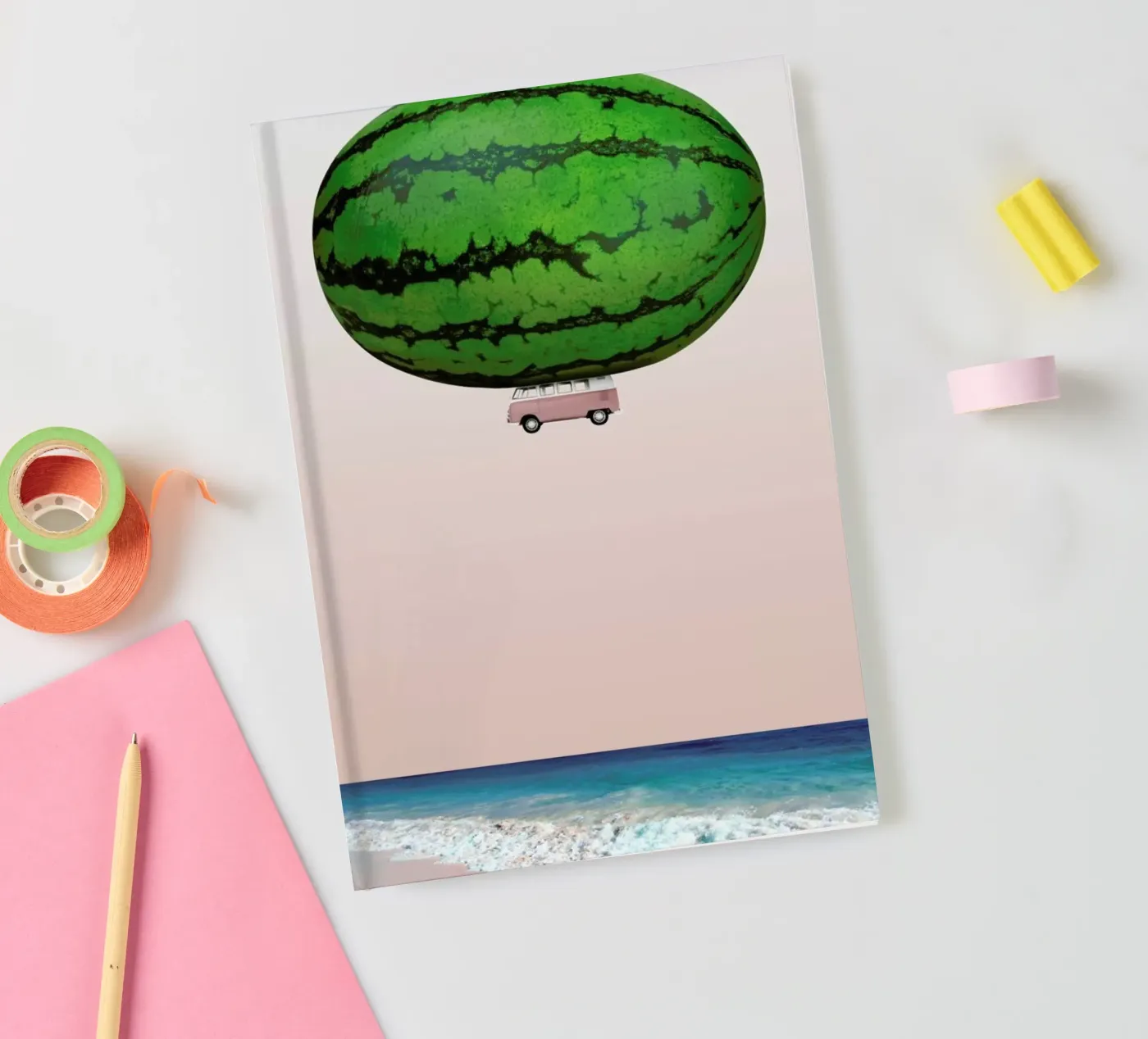 Melon Ship notebook by Lemon-apes
