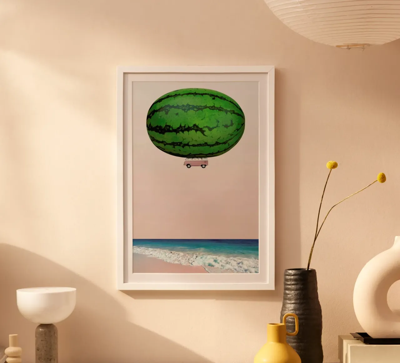 Melon Ship poster van Lemon-apes