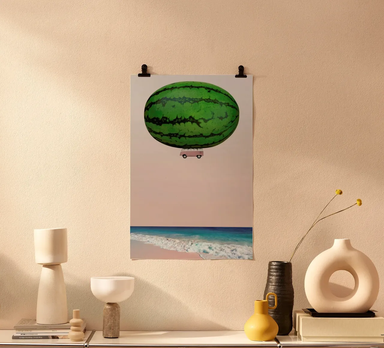 Melon Ship poster van Lemon-apes