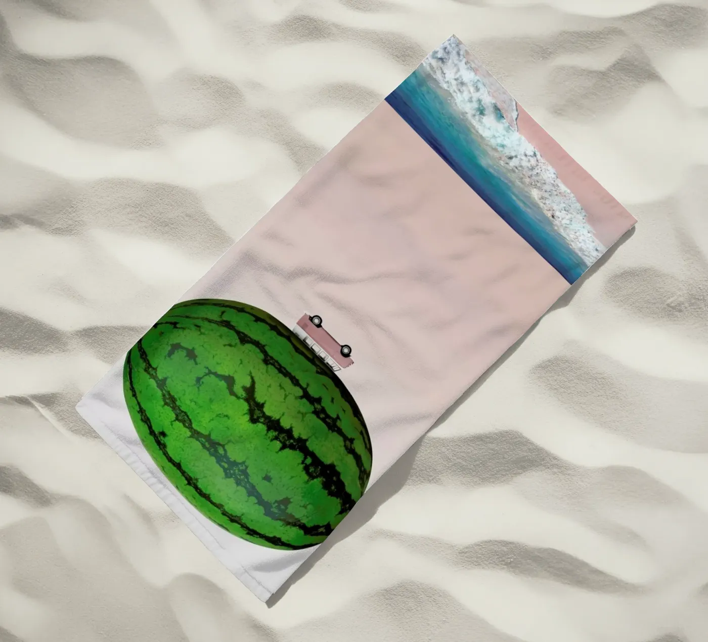Melon Ship strandhanddoek van Lemon-apes