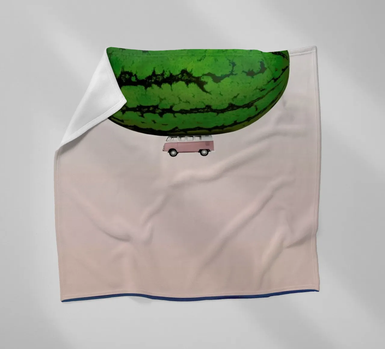 Melon Ship fleece blanket by Lemon-apes