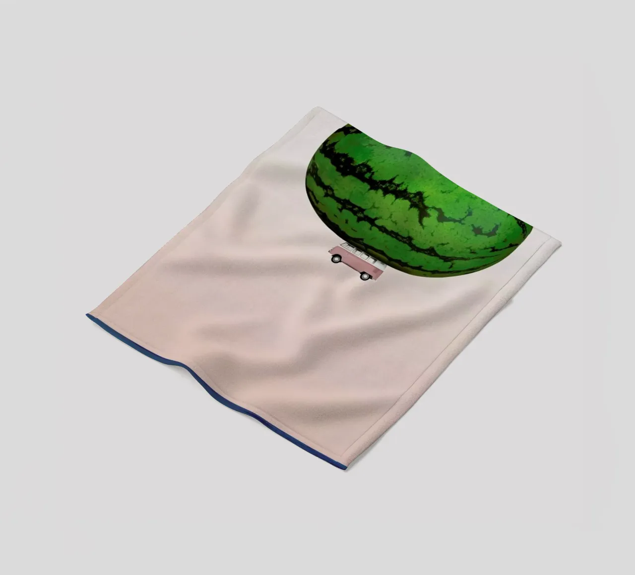 Melon Ship fleece blanket by Lemon-apes