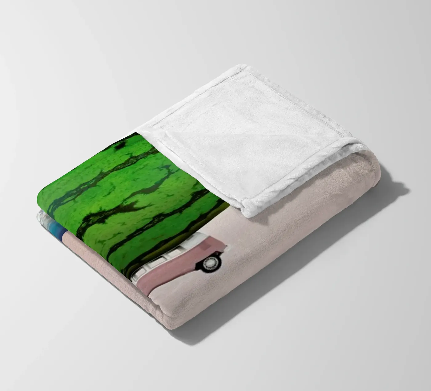 Melon Ship fleece blanket by Lemon-apes