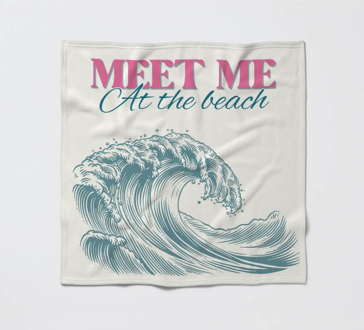 Meet me at the beach coperta in pile da IamHomeStudio
