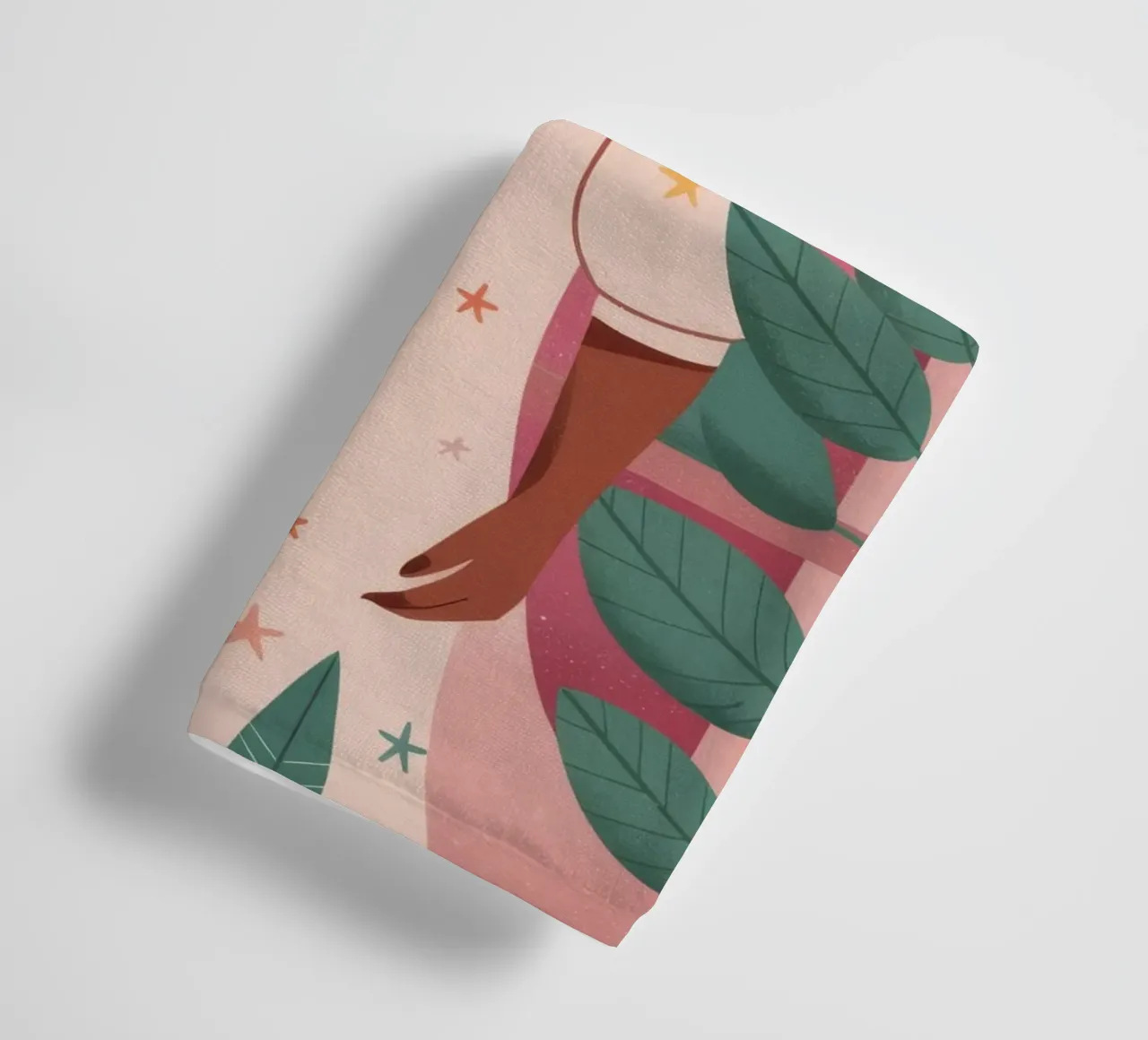Abbraccio botanico Serenità asciugamano da bagno da Prism Palette