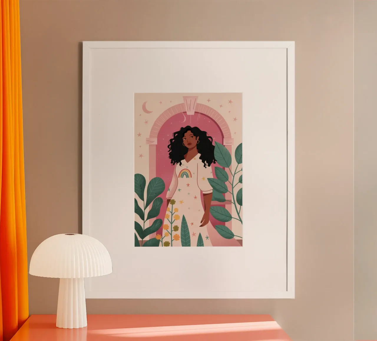 Abbraccio botanico Serenità carta hahnemühle da Prism Palette