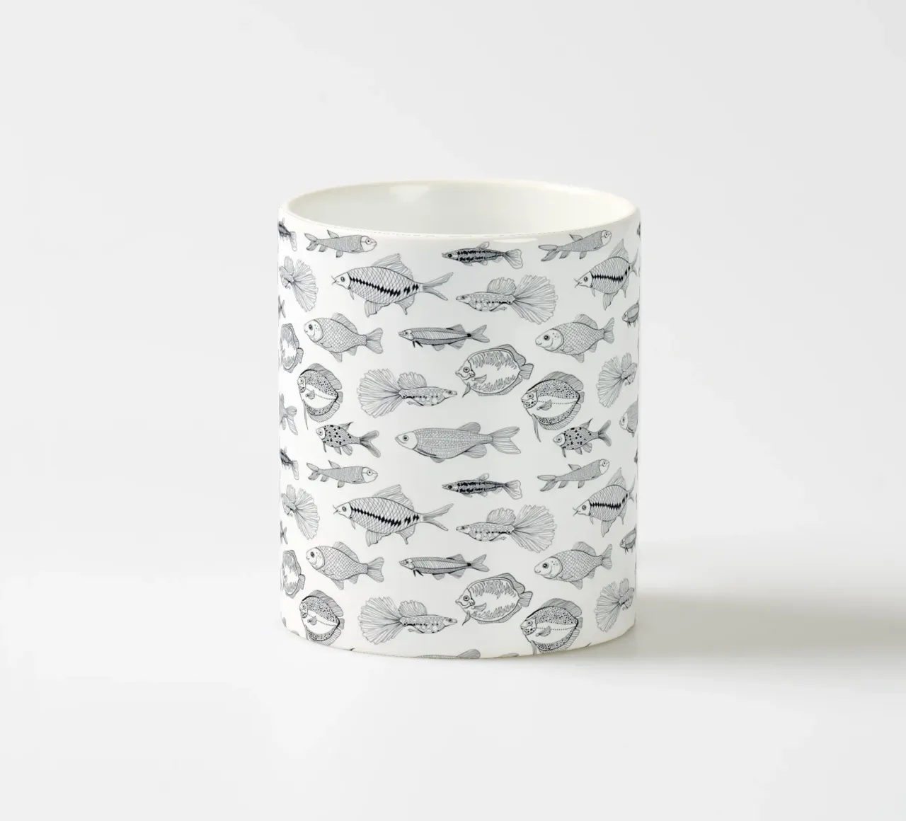 Pesci tazza in ceramica da Painted Nature