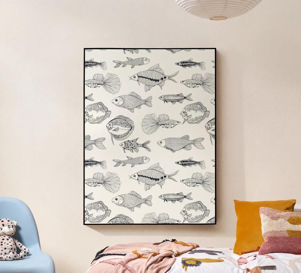 Pesci plexiglass da Painted Nature